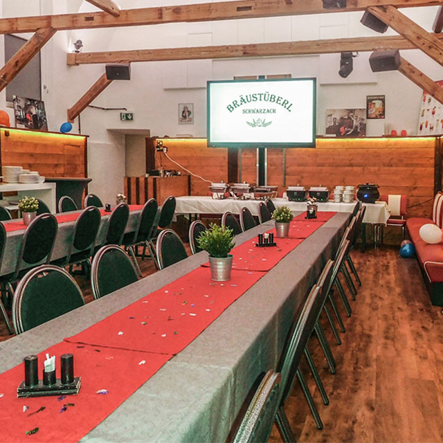 Festsaal in Schwarzach, Pongau - Veranstaltungen im Bräustüberl Schwarzach